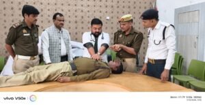 JALAUN में सड़क दुर्घटना के द्वारा जानकारी से रूबरू कराया गया