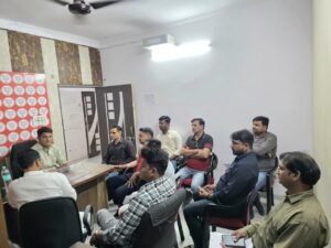 टोंक 5 अप्रैल।टोंक से एस रहमान कि रिपोर्ट।भारतीय जनता पार्टी के 47 वें स्थापना दिवस के अवसर पर जिला संगोष्ठी एवं वरिष्ठ कार्यकर्ता सम्मान 